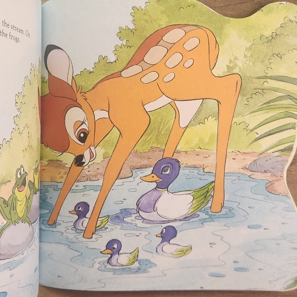 Disney Bambi Book and Puzzle 1987 - Picture 6 of 11